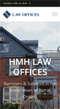 Mobile Screenshot of hmhlawoffices.com