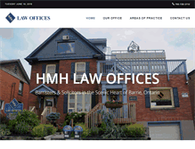 Tablet Screenshot of hmhlawoffices.com